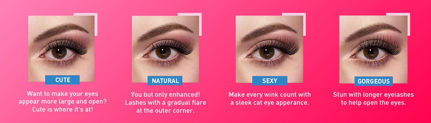 choose your lash style